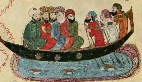 Imbarcatura sull'Eufrate